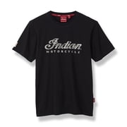 Indian Motorcycle Mens Script Logo T-Shirt, Black | 2861933