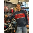 thumbnail image 1 of Indian Motorcycle Men's Script Performance LS Tee, Navy | 2864775, 1 of 9