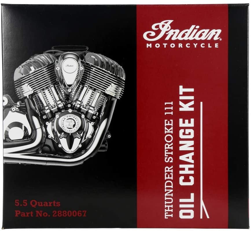 Indian Motorcycle Oil Change Kit for Chieftain, Roadmaster, Chief