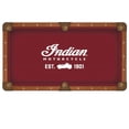 thumbnail image 1 of Indian Motorcycle (Script) Pool Table Cloth (Small: 7 ft.), 1 of 1