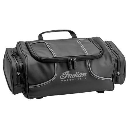 Indian Motorcycle Spirit Lake Rack Bag, Black | 2889145-VBA