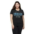 thumbnail image 1 of Indian Motorcycle Women's Ombre Blue Logo T-Shirt, Black - S - 283342302, 1 of 7