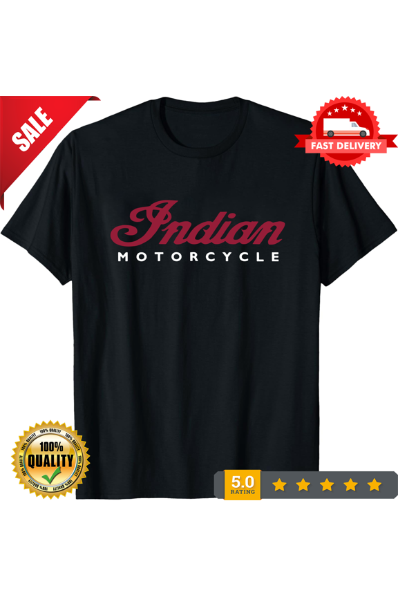 Indian Motorcycles Logo Tee Classic T-Shirt S-5XL, CROWD FAVORIT-TH70207