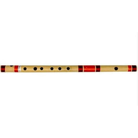 Indian Musical Instrument Natural 7 Hole Right Hand Bansuri Size 19 Inch Bamboo Flutes