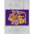 thumbnail image 1 of Indian Musical Instruments Poster -Image by Shutterstock, 1 of 2