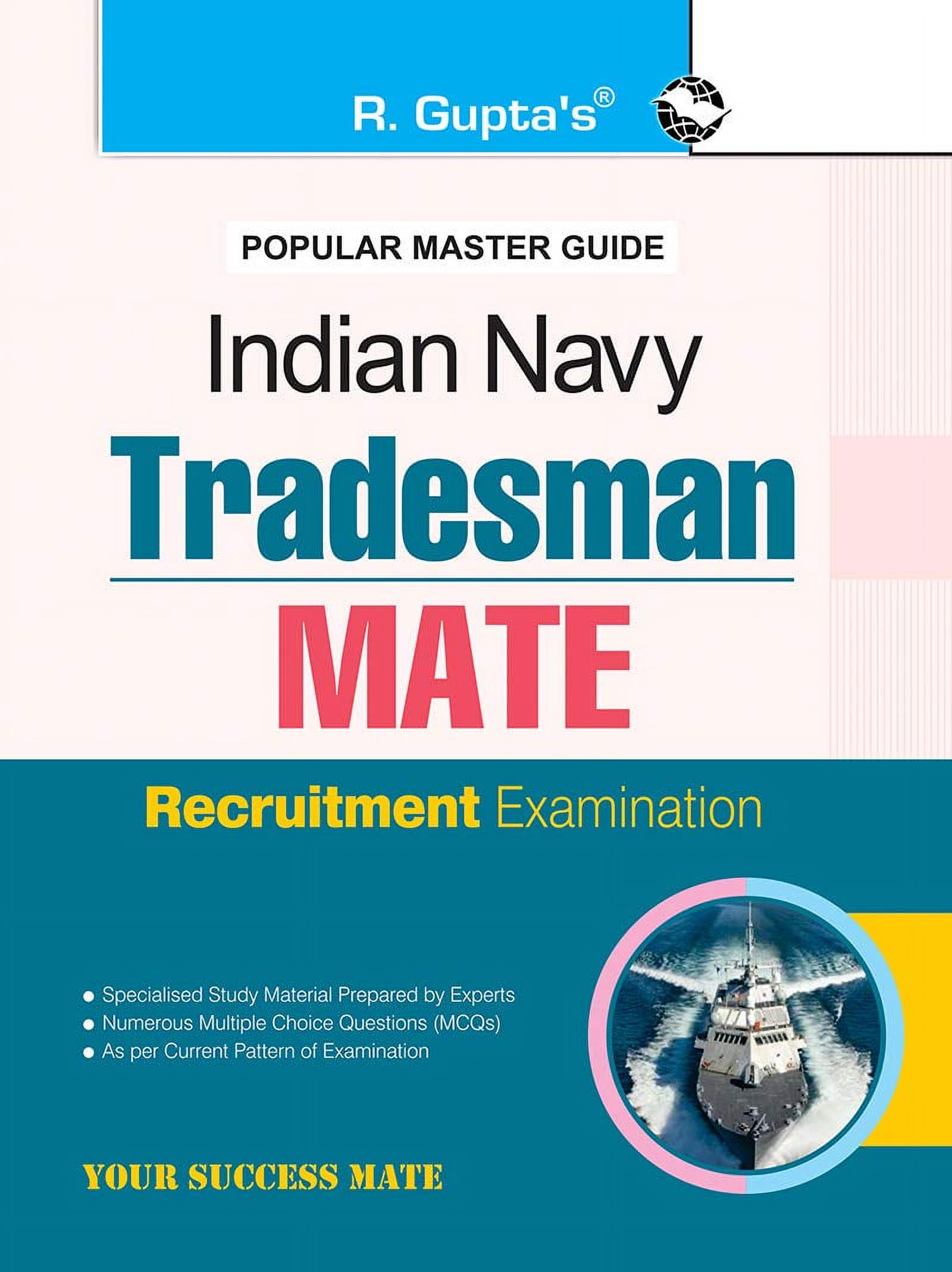Indian Navy: Tradesman MATE (Group &lsquo;C&rsquo;) Recruitment Exam Guide 