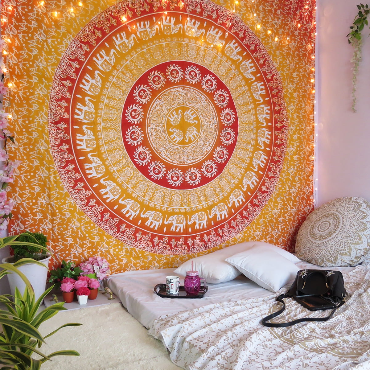 Indian hippie tapestry hotsell