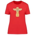 thumbnail image 1 of Indian Owl, Buffalo & Bear Totem T-Shirt Women -Image by Shutterstock, Female Medium, 1 of 2