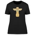 thumbnail image 1 of Indian Owl, Buffalo & Bear Totem T-Shirt Women -Image by Shutterstock, Female XX-Large, 1 of 2