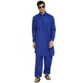 thumbnail image 1 of Indian Pakistani Bollywood Dress Linen Pathani Kurta Salwar Ethnic Wear Kurta, 1 of 7