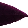 thumbnail image 1 of Indian Pillow Case Solid Plum Home Dcor Throw Cushion Velvet Cover - Choose Size, 1 of 4
