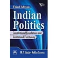 thumbnail image 1 of Indian Politics: Constitutional Foundations and Institutional Functioning - M. P. Singh (author) & Rekha Saxena (author), 1 of 1