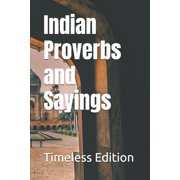 Indian Proverbs and Sayings, Paperback