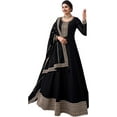 thumbnail image 1 of Indian Reception Wear Anarkali Gown Suits Pakistani Designer Shalwar Kameez Dress ( Pink, S - 38 ), 1 of 4