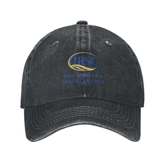 Indian River State College Hat Adult Adjustable Classic Washed Casquette Cap Hat Baseball Cap