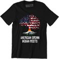 thumbnail image 1 of Indian Roots American Grown Indian Roots Indian Heritage T-Shirt, 1 of 4