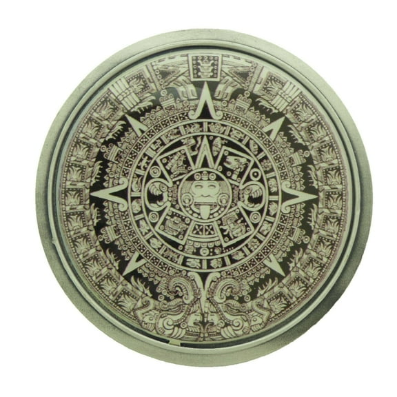 Indian Roots Azteca Calendar Belt Buckle Mayan Calendario Azteca Del Sol Mexican