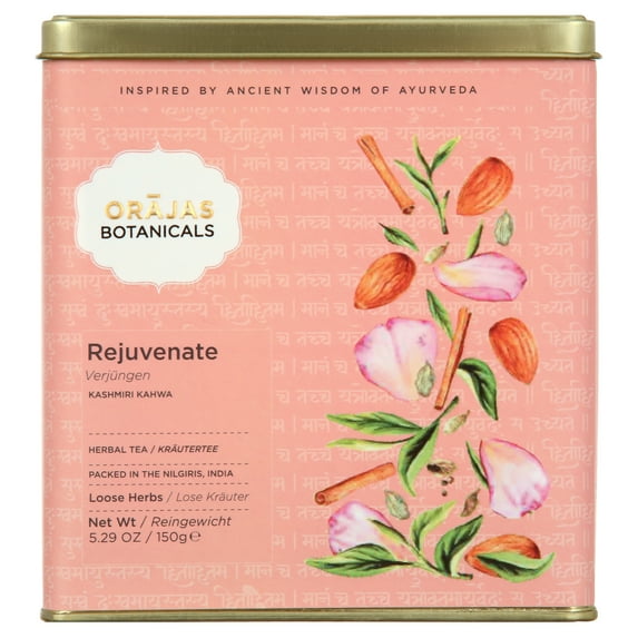 Orajas Kashmiri Kahwa Green Tea | Premium Loose Leaf Blend with Saffron, Cardamom & Cinnamon | Rich in Antioxidants, Supports Digestion & Immunity