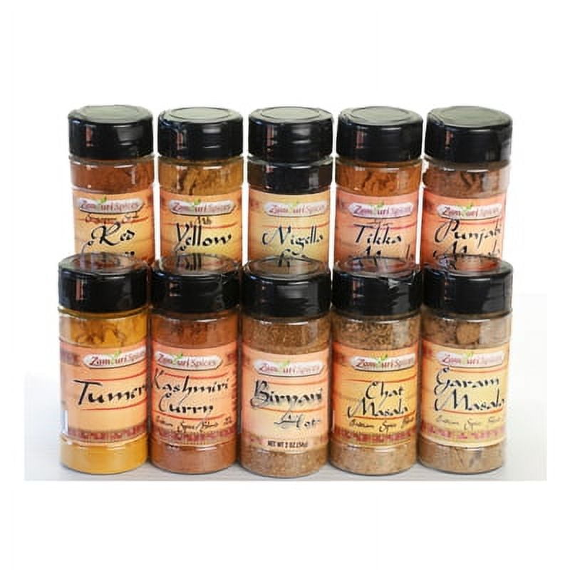 Indian Spice Collection Set of 18/quality Herbs and Spices / Indian Spices  100% Pure/ Seasonings Sets 