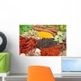 thumbnail image 1 of Indian Spices Wall Mural by Wallmonkeys Peel and Stick Graphic (18 in W x 12 in H) WM270754, 1 of 4