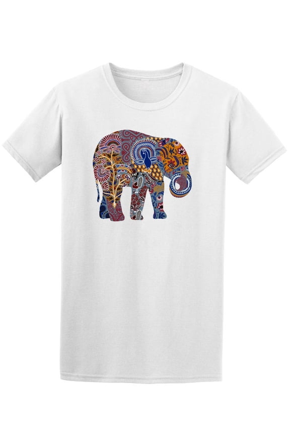 Indian Style Elephant Tee Men's -Image by Shutterstock