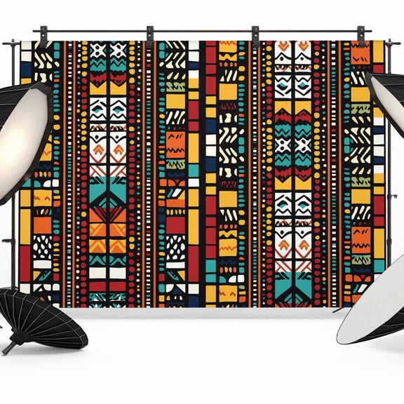 Indian Style Photography Backdrop 10x8FT, Retro Abstract Photo Backdrops, Background for Photography Studio Photo Studio Background, Back Drop for Photoshoot