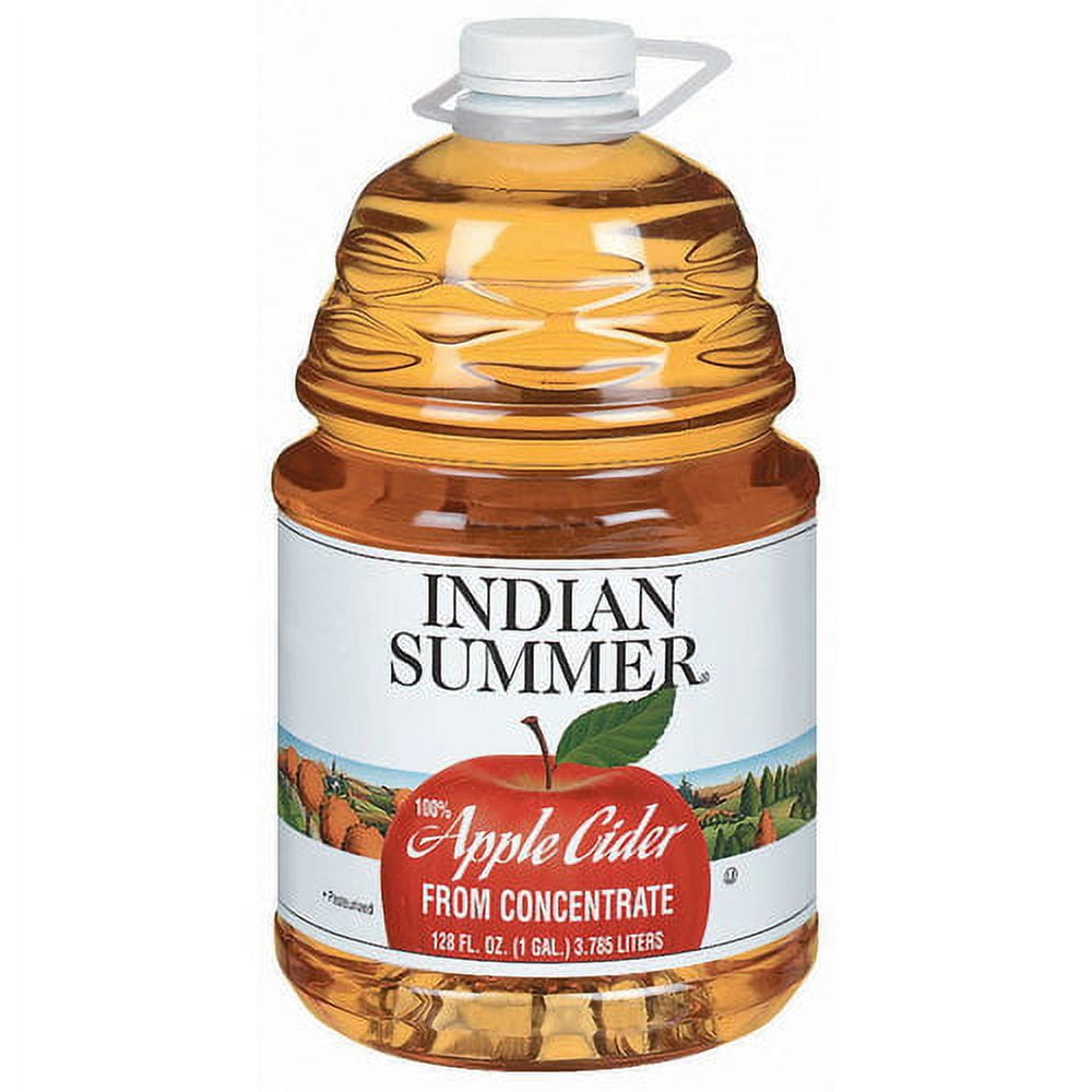 Indian Summer 100 Apple Cider, 128 Fl. Oz.