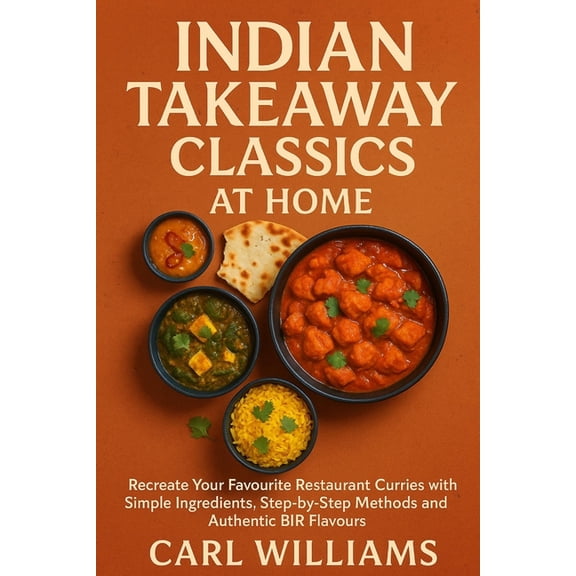 Indian Takeaway Classics at Home: Recreate Your Favourite Restaurant Curries with Simple Ingredients, Step-by-Step Metho, (Paperback)