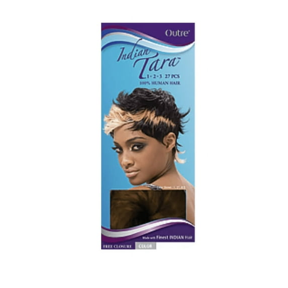 Indian Tara 1-2-3 Human Hair Weave By Outre (Color #4)
