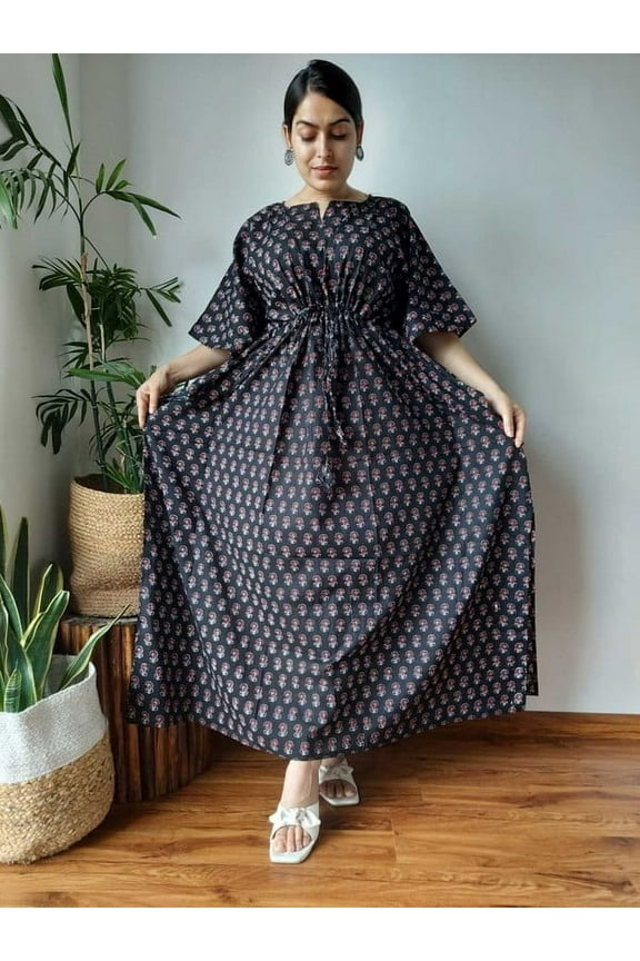 Women's Oversized Cotton Evening Gown Dress