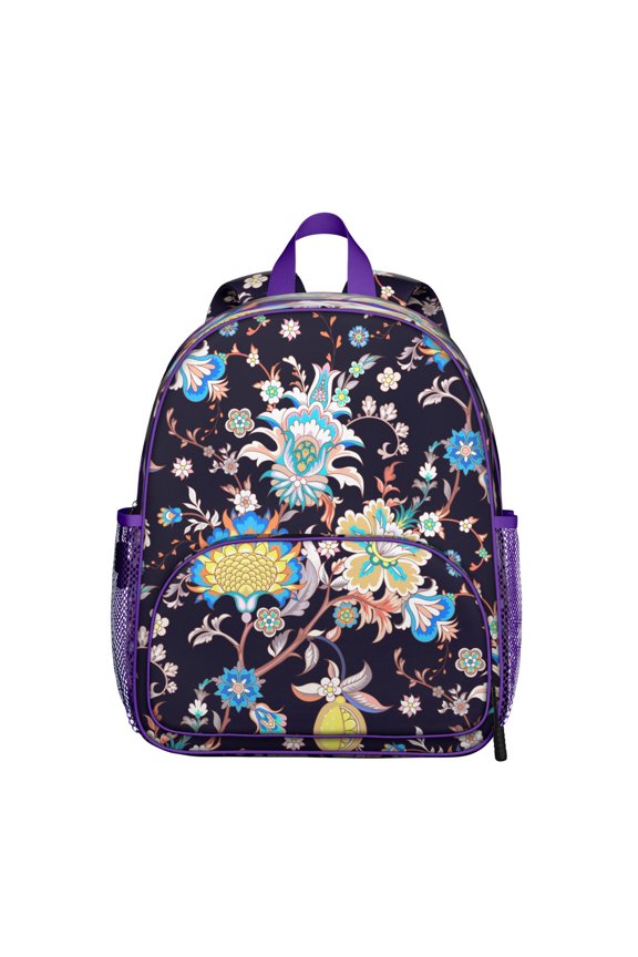 Indian Tribal School Backpack - Waterproof Ergonomic Student Daypack with Adjustable Straps