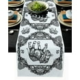 thumbnail image 1 of Indian Tribal Style Luxury Table Runner Dining Table Wedding Party Cake Floral Tablecloth ration, 1 of 4