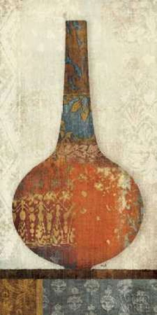 Indian Vessels I Canvas Art - Moira Hershey (10 x 20)