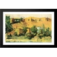 thumbnail image 1 of Indian Village 40x26 Large Black Wood Framed Print Art by Robert Henri, 1 of 2