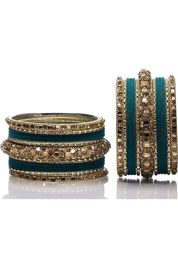Indian Wedding Bangle Set Traditional Bridal Bangles for Women, Lightweight Pink Radium Jewelry, Bridesmaid Gift (Size 2.4)