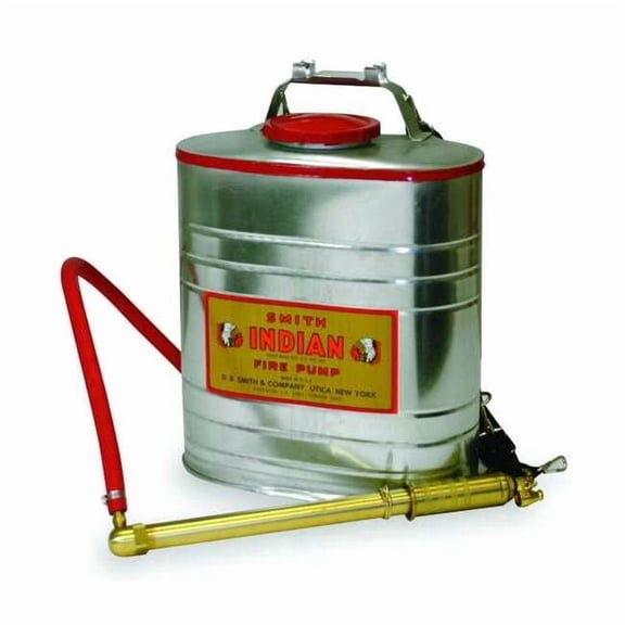 Fire Pump with Smith Pump, Galvanized Steel, 30" L Hose, 18 in L Wand 179014-1