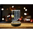 thumbnail image 1 of Indiana 3D Engraved Crystal 3D Engraved Crystal Keepsake/Gift/Decor/Collectible/Souvenir, 1 of 8
