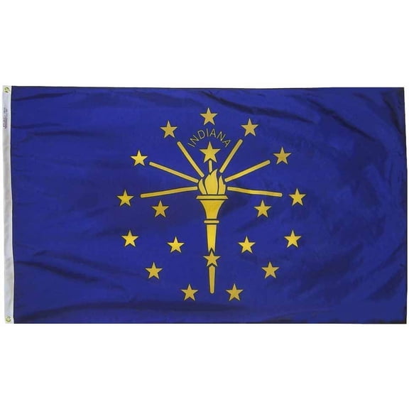 Indiana - 6'X10' Nylon Flag