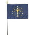thumbnail image 1 of Indiana - 8"X12" Stick Flag, 1 of 1