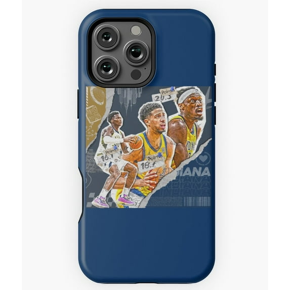 Indiana Basketball Squad Design M3507 Phone Case for iPhone 17 16 15 14 13 12 11 Pro Max
