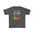thumbnail image 1 of Indiana Caitlin Clark #22 1st ROY Cartoon Women Basketball Kids Cotton Tee, 1 of 2
