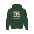 thumbnail image 1 of Indiana Caitlin Clark #22 Clarkin' Christmas basketball Cartoon Youth Heavy Blend Hooded Sweatshirt-KBCC047B-L18-Forest Green-L, 1 of 3