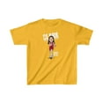 thumbnail image 1 of Indiana Caitlin Clark #22 Cute Cartoon Basketball fan Gifts Kids Cotton Tee, 1 of 2