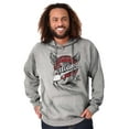 thumbnail image 1 of Indiana Cool Indy Wing Wheel IN Pride Unisex Plus Fleece Graphic Hoodie Brisco Brands 2X, 1 of 5