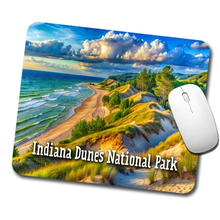 Indiana Dunes National Park Indiana Mouse Pad Low Profile Gaming Mat
