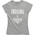 thumbnail image 1 of Indiana Established 1816 To Hosier State Game Day Women's Sports T-Shirt, 1 of 4