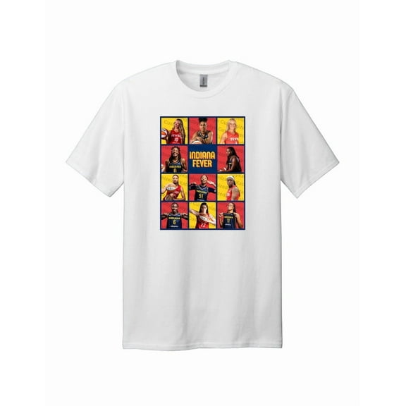 Indiana Fever Vintage Shirt Retro Team Roster Tee