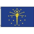 thumbnail image 1 of Indiana Flag 2x3ft Poly, 1 of 1