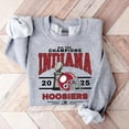 thumbnail image 1 of Indiana Football Champions Fan Sweatshirt, Unisex Graphic Crewneck, 1 of 4