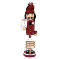 thumbnail image 1 of Indiana Hoosiers 12" Beware Nutcracker, 1 of 1